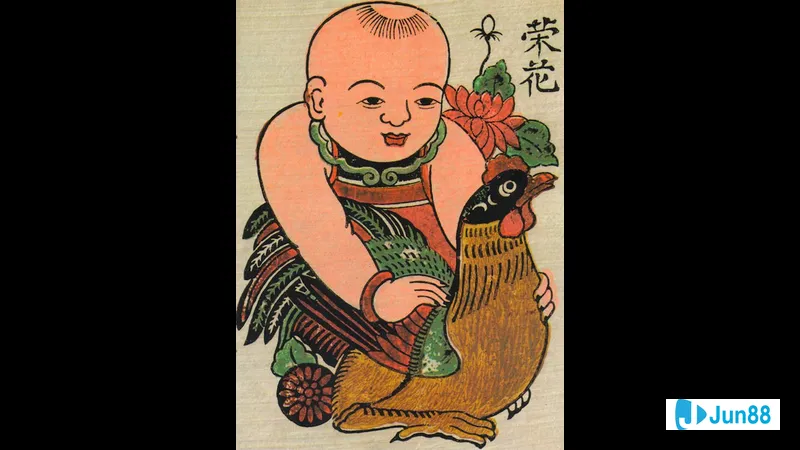 Gà đá chạy trốn khỏi đám đuổi